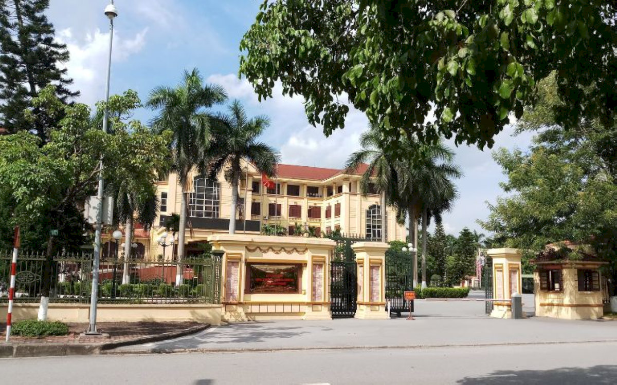 Hình ảnh trụ sở UBND tỉnh Bắc Ninh