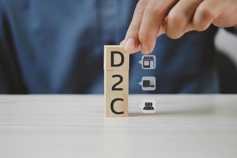 Trong D2C, thương hiệu trực tiếp bán sản phẩm cho người tiêu dùng trên sàn TMĐt