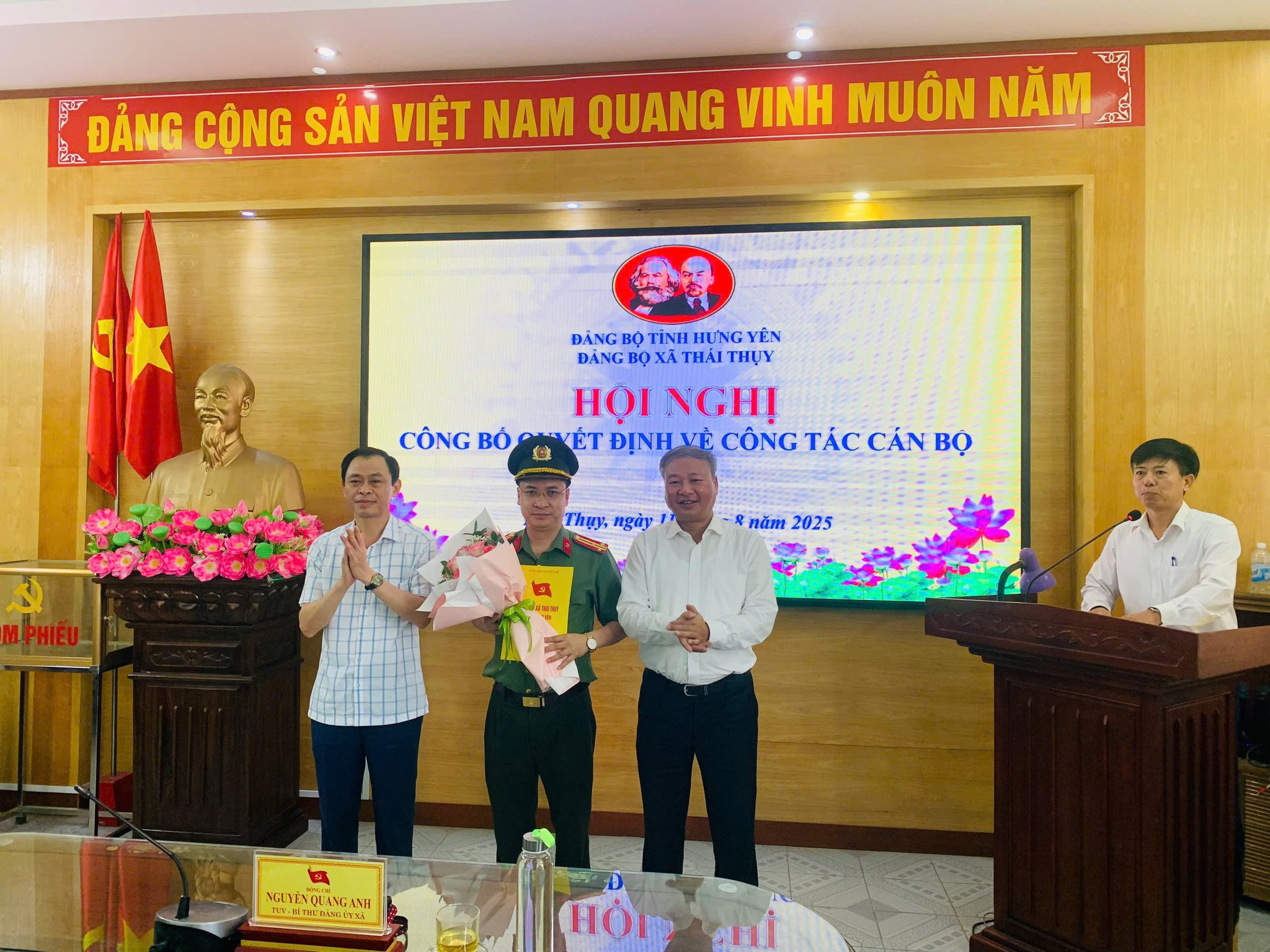 Hình ảnh trụ sở UBND xã Thái Thụy sau sáp nhập