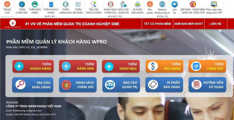 Webkynang.vn là nền tảng quản lý bán hàng trực tuyến