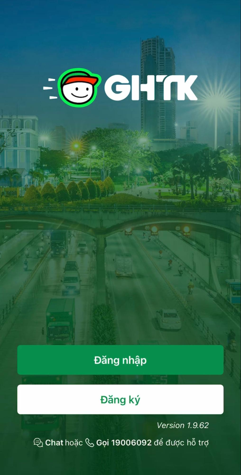 Ấn vào đăng ký để điền thông tin