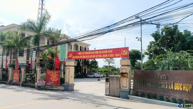 Hình ảnh trụ sở UBND xã Đức Hợp