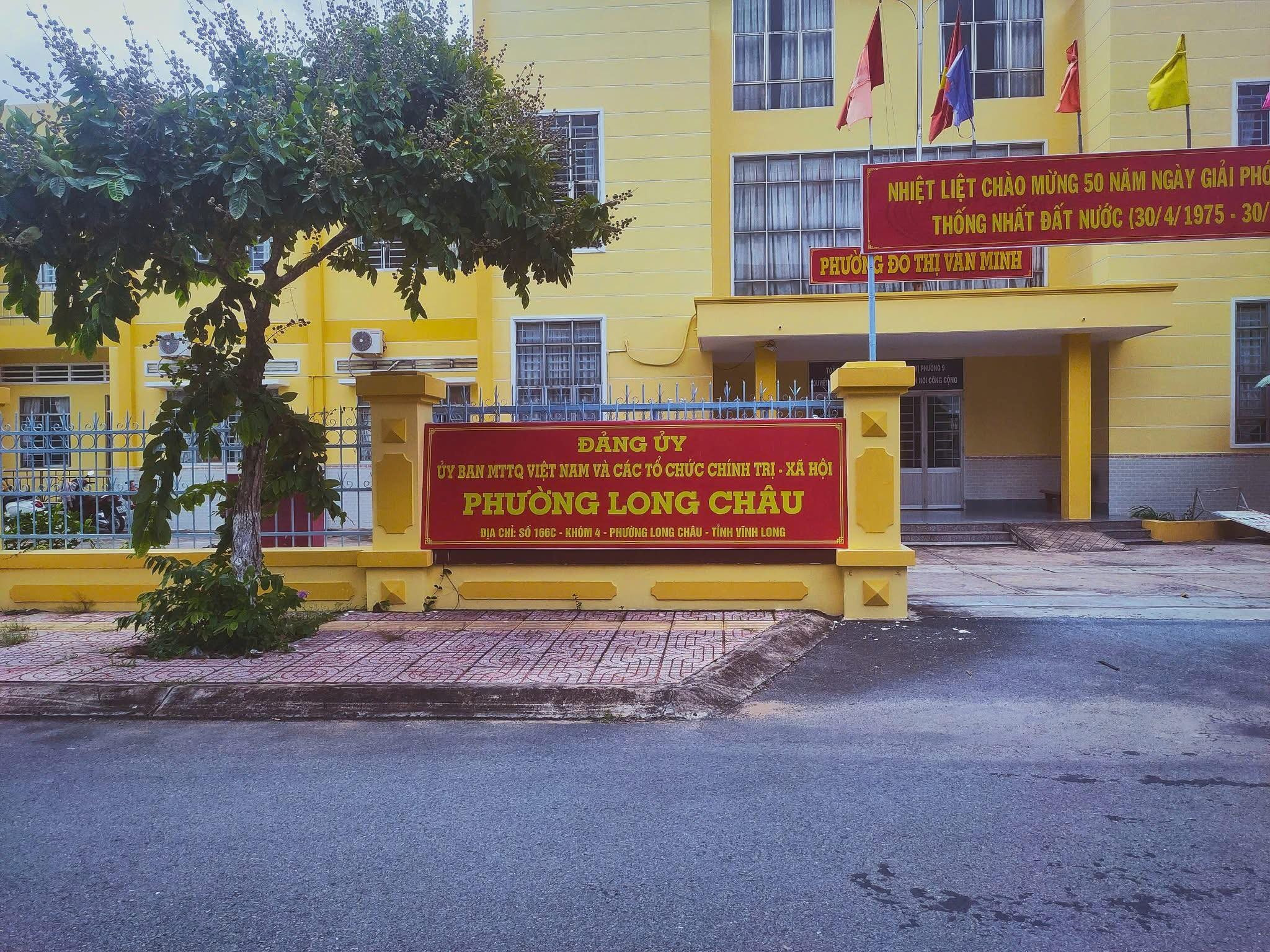 Hình ảnh UBND phường Long Châu sau sáp nhập