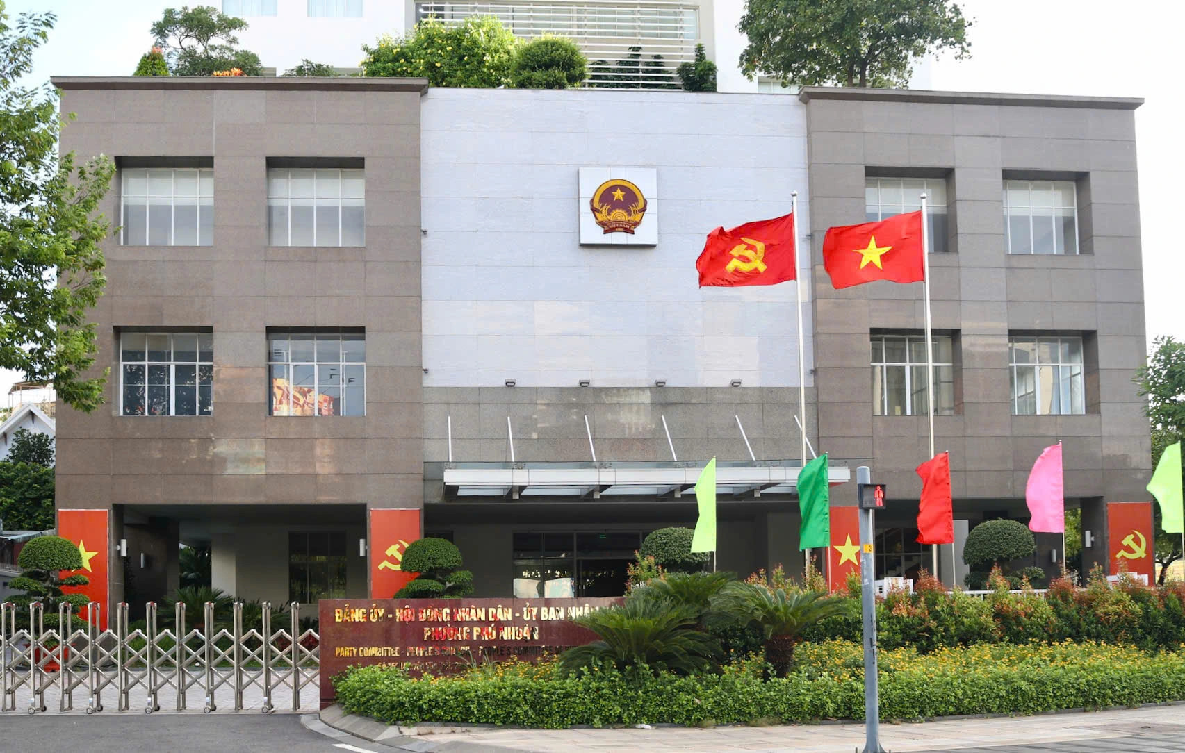 Hình ảnh trụ sở Ủy ban nhân dân Phường Phú Nhuận