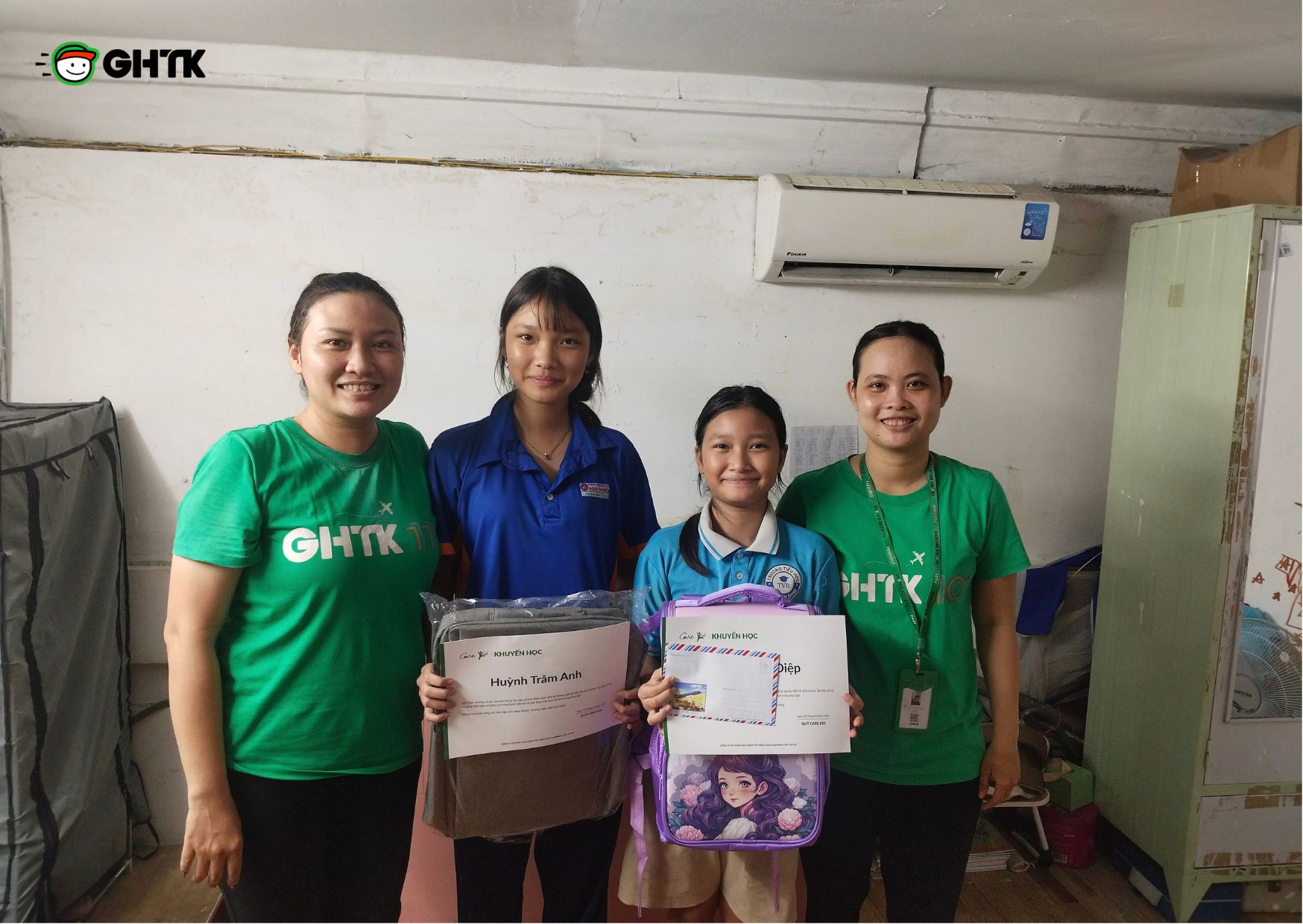 Care Kid trao học bổng cho con em GHTK - Tiếp sức những hành trình nỗ lực, vươn lên