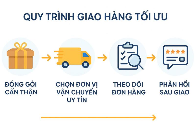 Quy trình giao hàng tối ưu