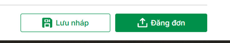 Bấm “Đăng đơn” để hoàn tất