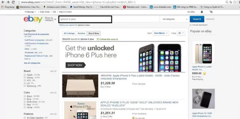 Bạn có thể tự mua hàng eBay nếu muốn chủ động toàn bộ quá trình mua