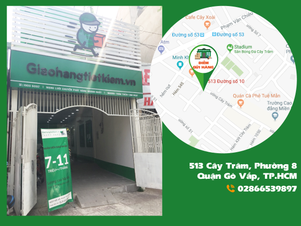 Điểm gửi hàng GHTK Quận Gò Vấp