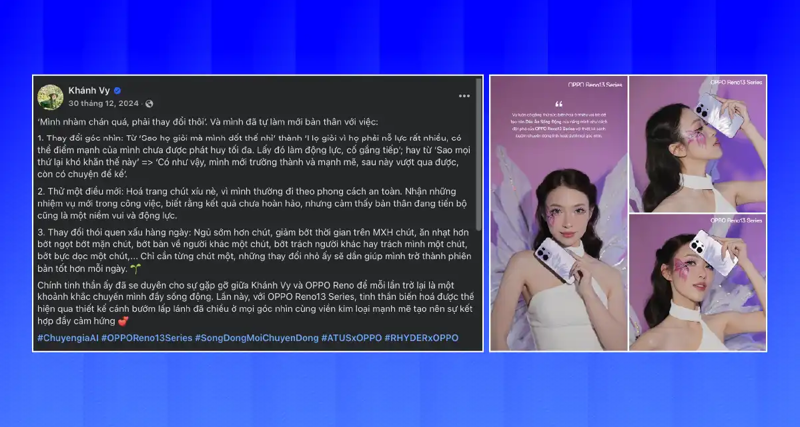 Bài đăng hợp tác với KOLs hoặc Influencers tăng sự tiếp cận khách hàng