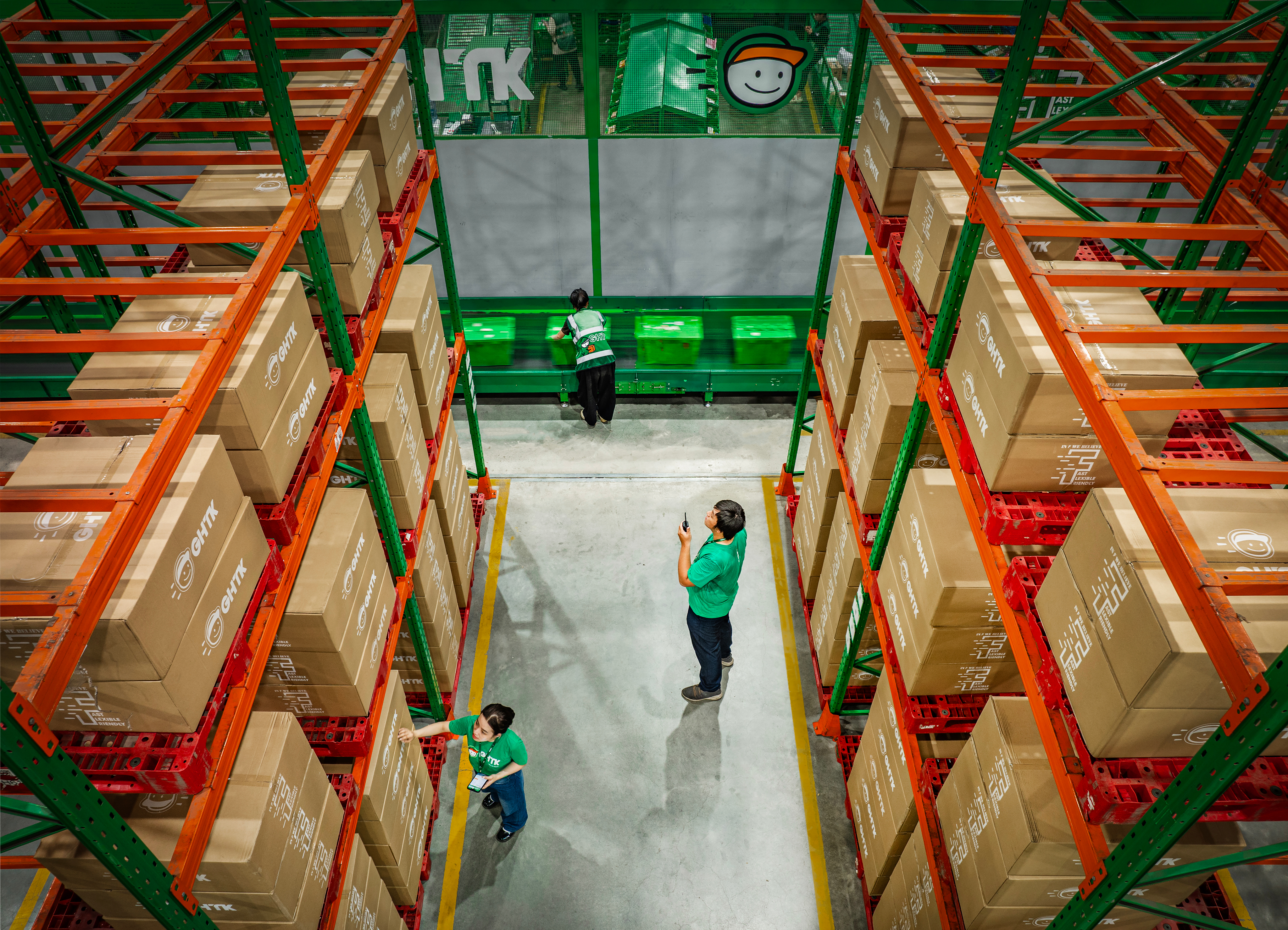 Warehouse background