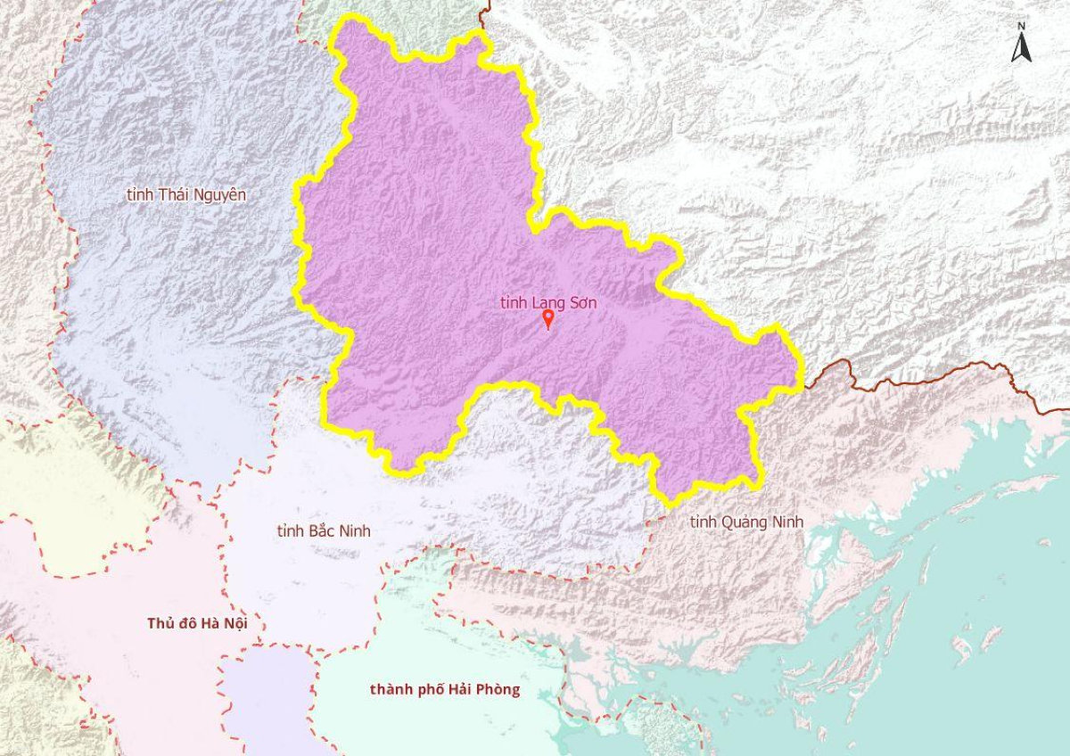 Bản đồ hành chính tỉnh Lạng Sơn giữ nguyên sau đợt sắp xếp 2025