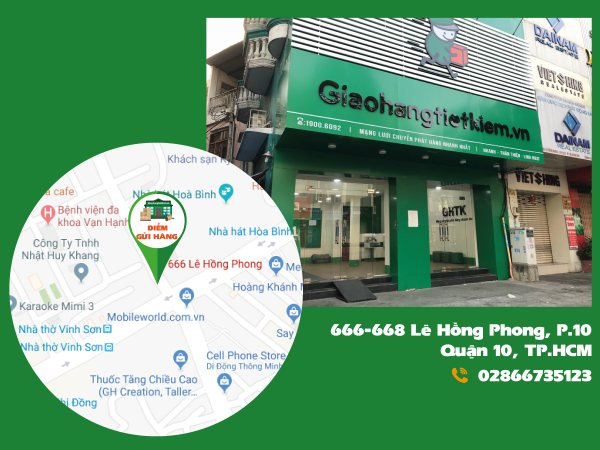 bưu cục Số 666-668 Lê Hồng Phong, Phường 10, Quận 10, TP.HCM