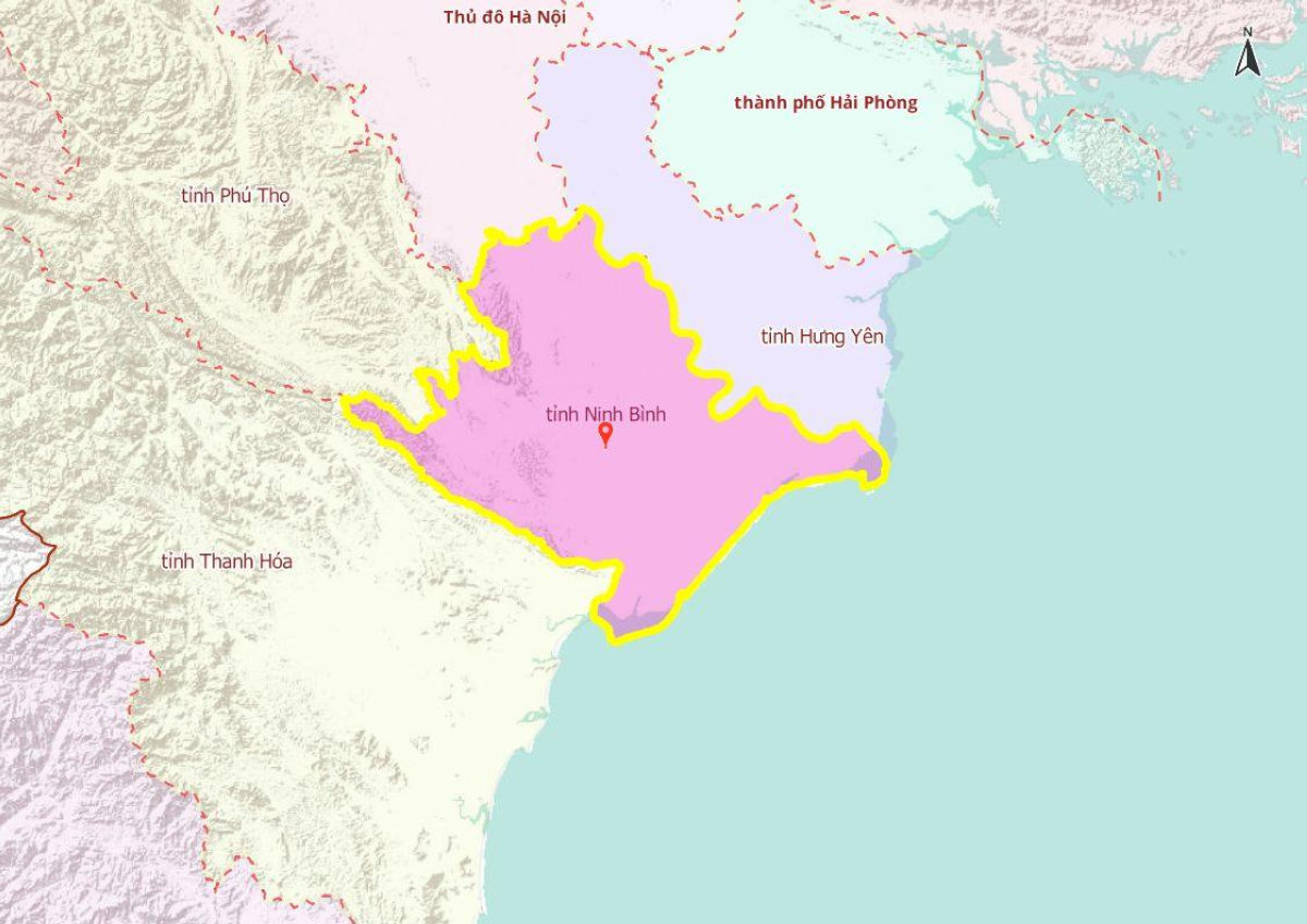 Bản đồ hành chính tỉnh Ninh Bình giữ nguyên sau đợt sắp xếp 2025