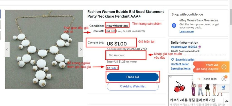 Hàng hóa ebay có số lượng lớn hoặc giá trị cao khi về Việt Nam sẽ bị tính thuế nhập khẩu