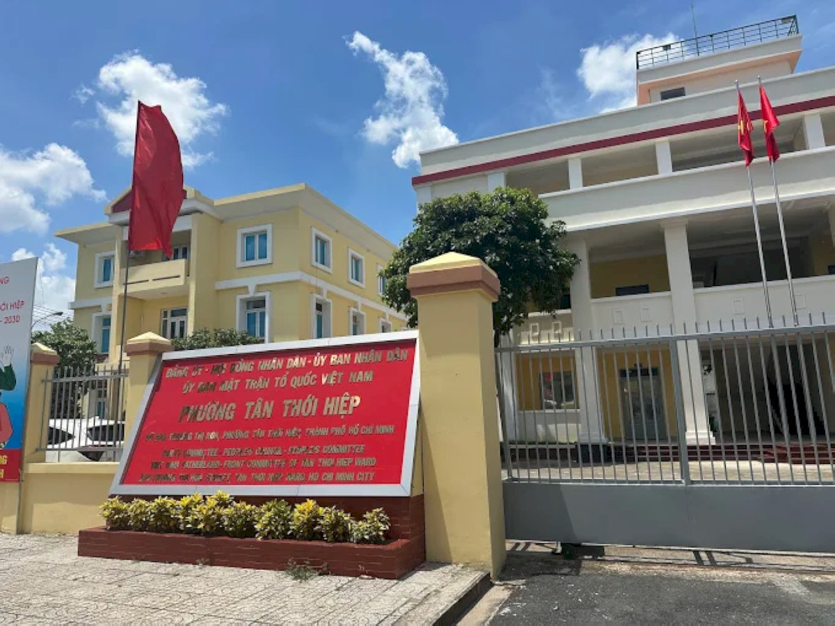 Hình ảnh Trụ sở UBND phường Tân Thới Hiệp mới