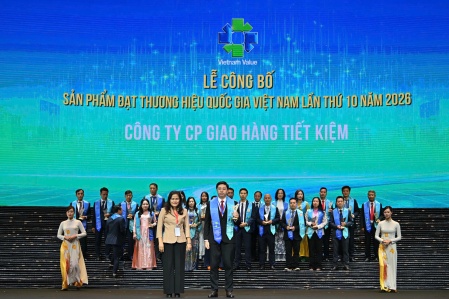 GHTK tự hào giữ vững danh hiệu Thương hiệu Quốc gia Việt Nam năm 2026