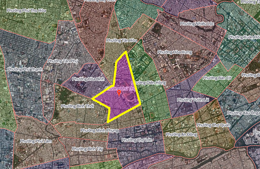 Hình ảnh phường Phú Thọ sau sáp nhập