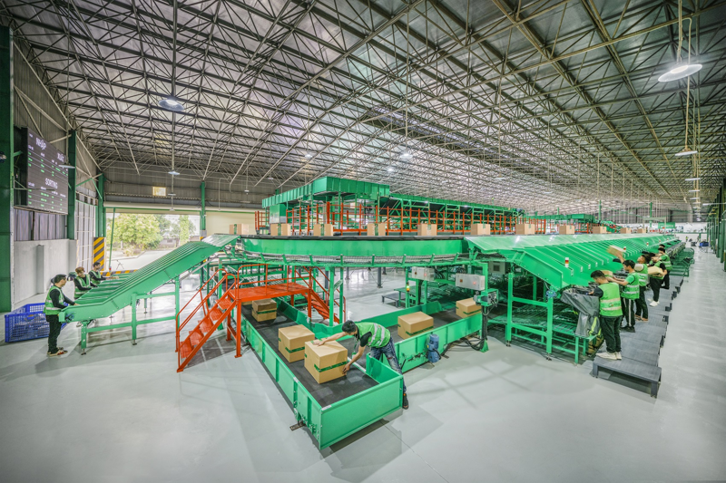 Tất cả các hàng hóa tại GHTK được phân loại bởi hệ thống Lego Sorting