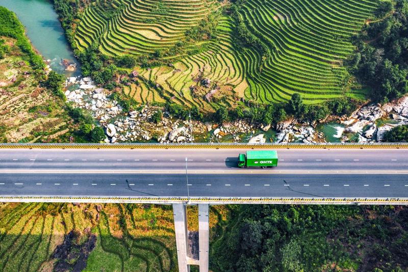 Nhờ mạng lưới logistics rộng khắp, GHTK có thể giao hàng đến mọi miền tổ quốc