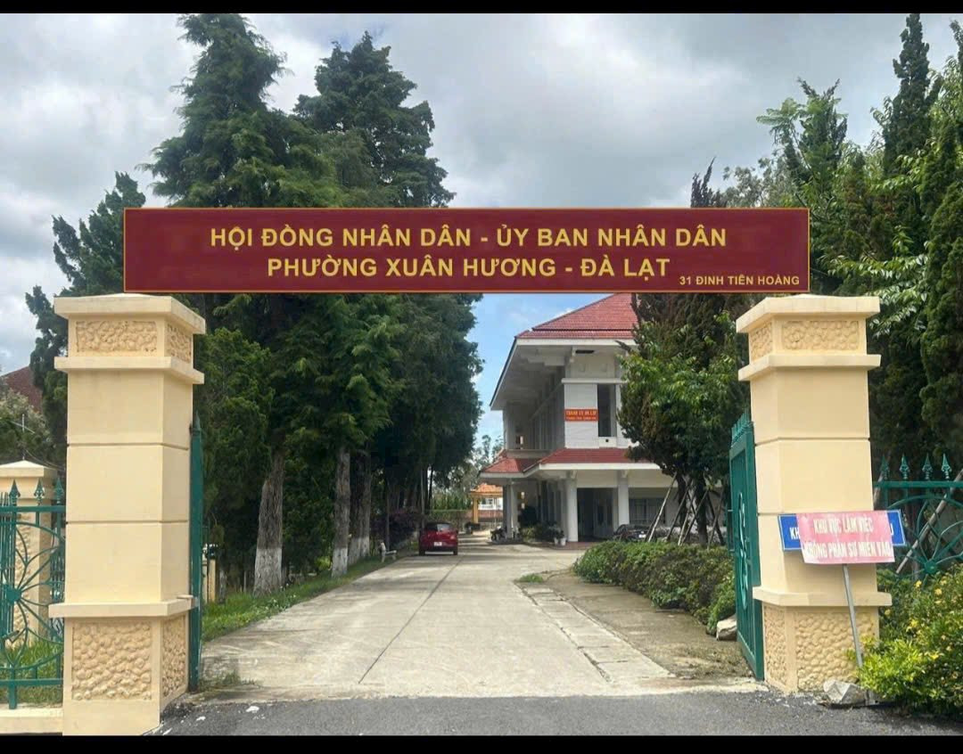 Hình ảnh trụ sở UBND phường Xuân Hương - Đà Lạt sau sáp nhập