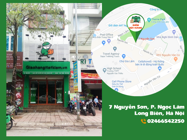 Điểm gửi hàng GHTK Nguyễn Sơn Quận Long Biên, Hà Nội