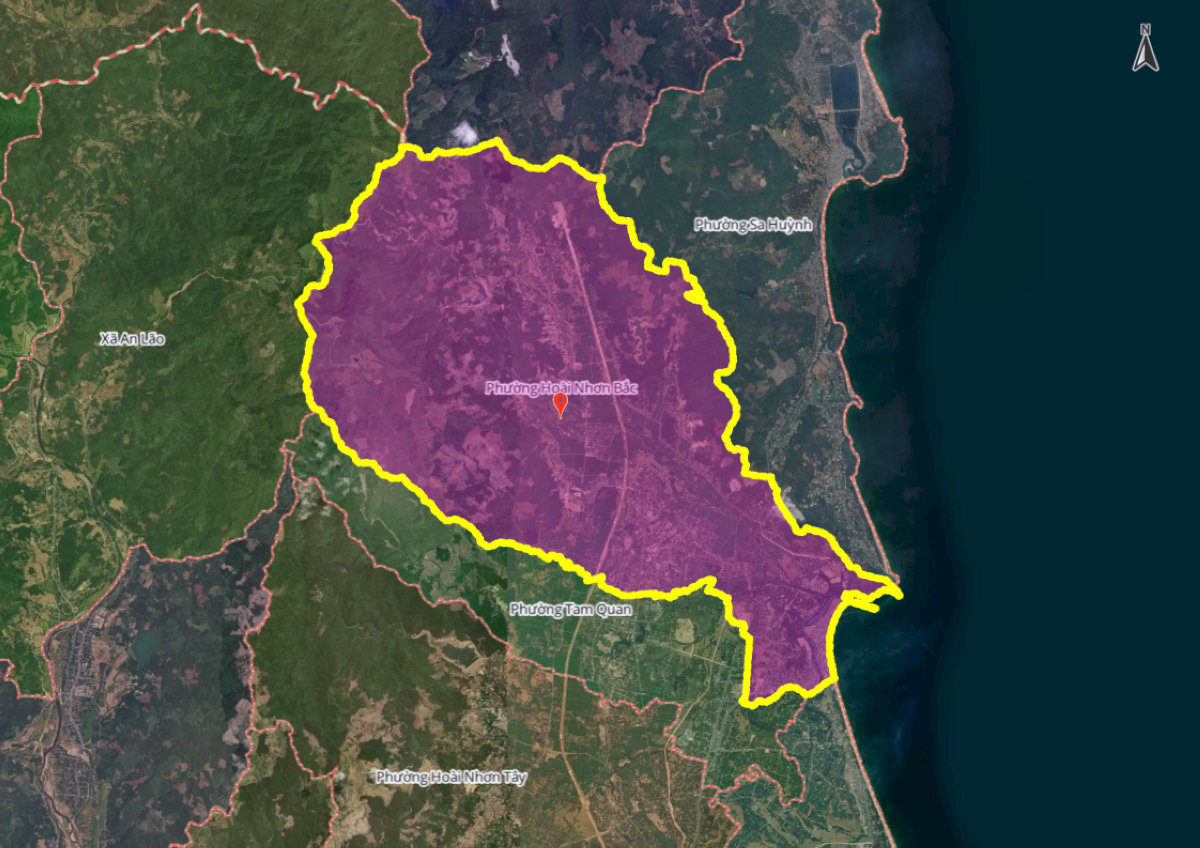 Hình ảnh khu vực phường Hoài Nhơn Bắc mới