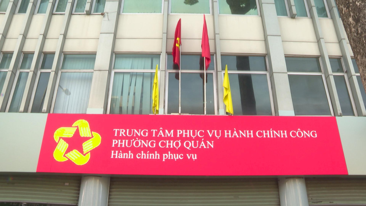 Hình ảnh Trung tâm phục vụ hành chính công phường Chợ Quán