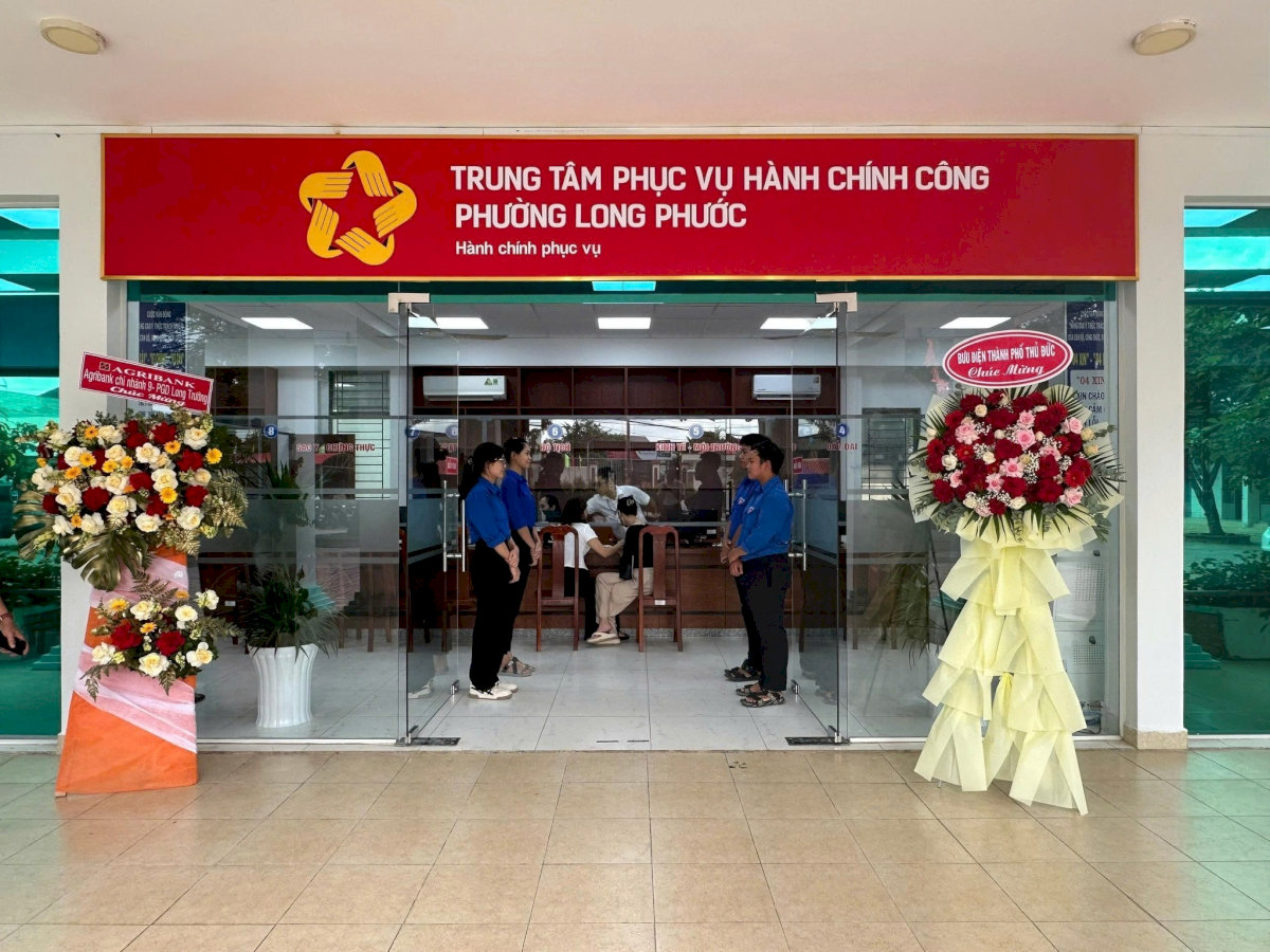 Hình ảnh Trụ sở UBND phường Long Phước mới tại Khu phố Long Thuận